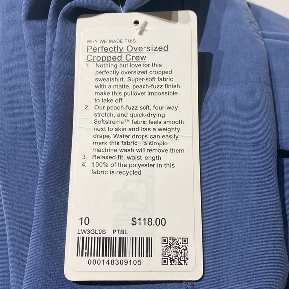 lululemon athletica Classic Blue Crewneck - Picture 7 of 8